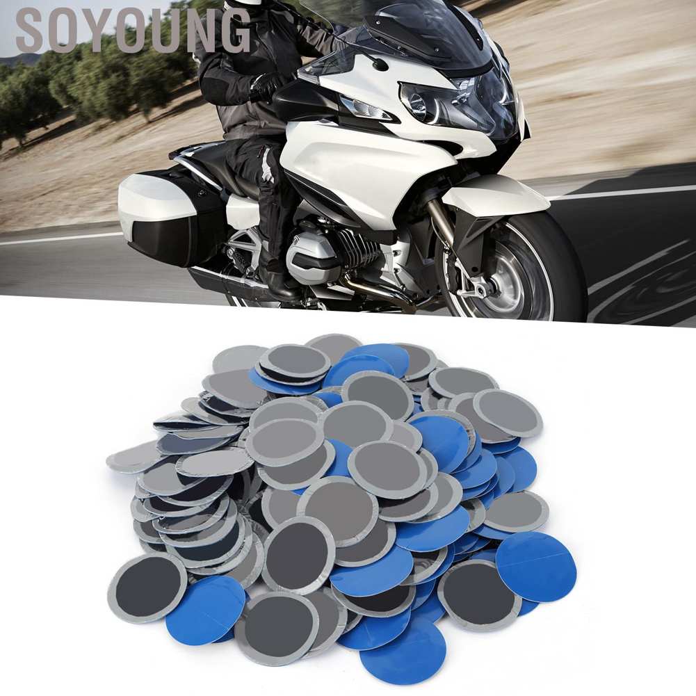 Miếng Vá Lốp Xe Hơi / Máy 1.7in Bằng Cao Su Không Ruột