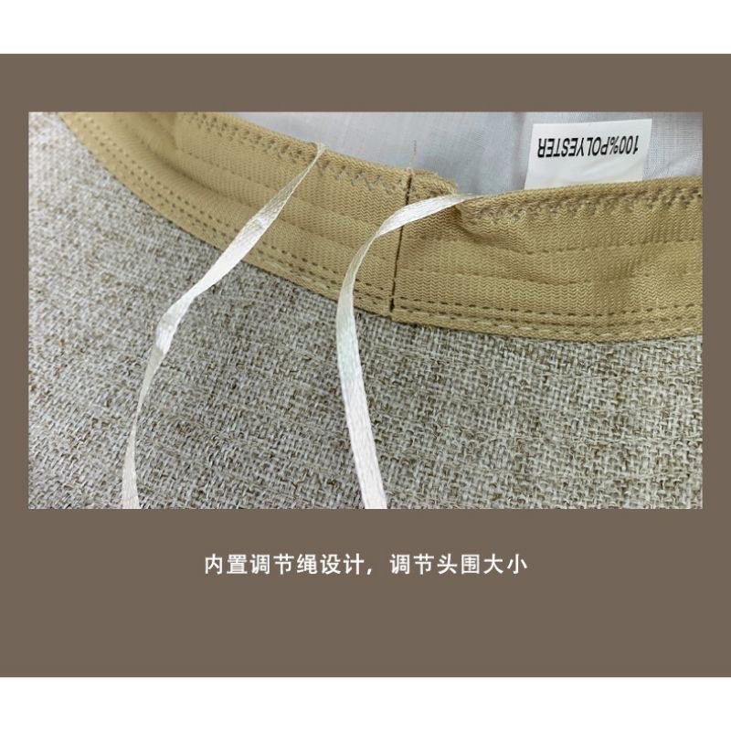 Nón bucket uzllang vải thời trang