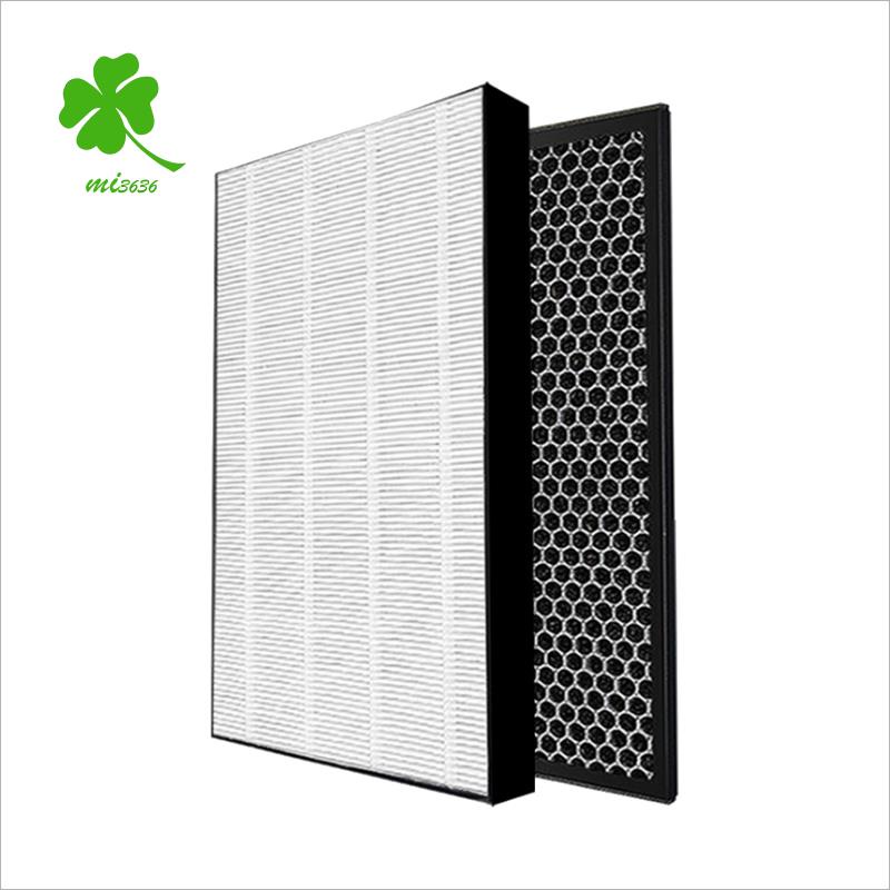 Bộ Lọc Không Khí + Bộ Lọc Than Hoạt Tính Cho Philips Ac1215 Ac1214 Ac1210 Ac1213 Hepa