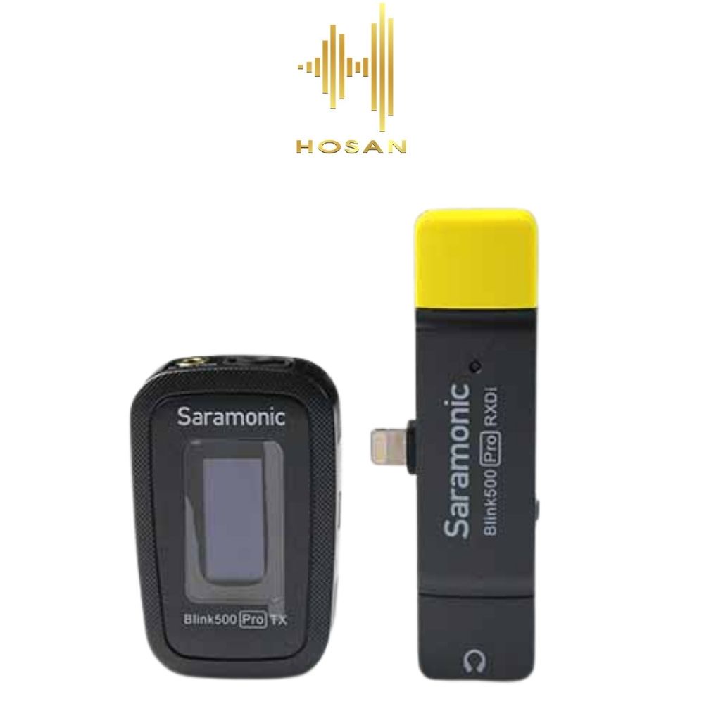 Micro HOSAN saramonic Blink500 B3 (TX+RXDi) cổng Lightning iOS - Saramonic B3 Blink 500 - Bảo hành 12 tháng