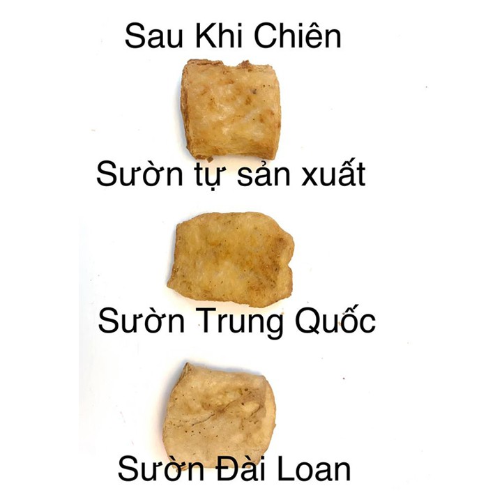 Sườn non thuần chay tinh khiết (500gr) Không trứng, sữa, hàn the, bột ngọt, phụ gia, chất bảo quản, non GMO | BigBuy360 - bigbuy360.vn
