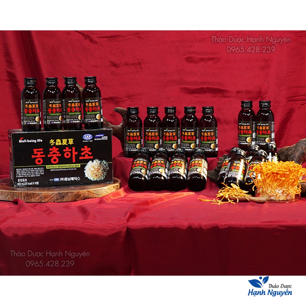 Nước đông trùng hạ thảo nguyên chất Hàn Quốc  - Thảo Dược Hạnh Nguyên