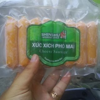 Xúc xích phô mai Shinshu 200gr (khách ở tỉnh chỉ nhận giao với đơn hàng 20kg trở lên)