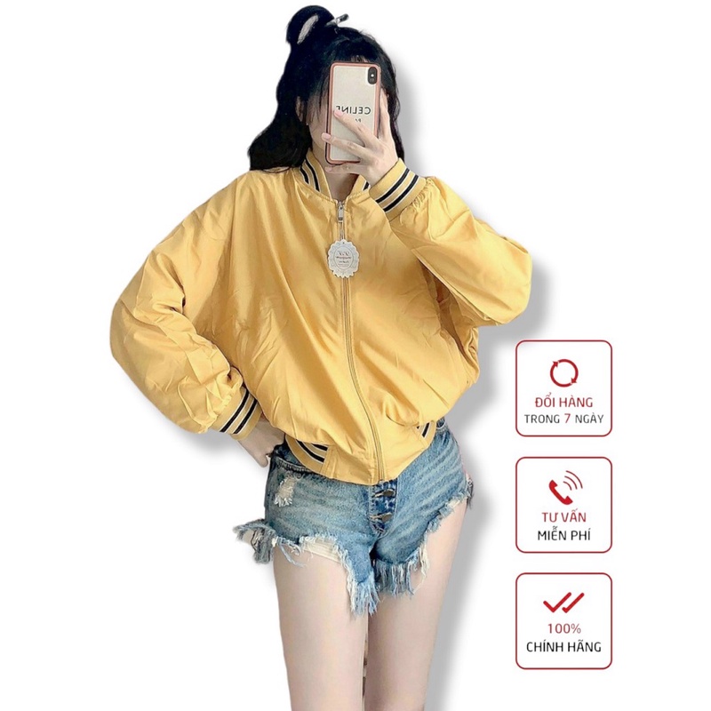 [ HÌNH THẬT SP SIÊU ĐẸP ] Áo Khoác Bomber Nữ STADIUM - ĐĂNG QUANG CLOTHER
