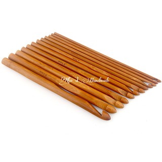 Bộ kim móc cán trúc 12 cây