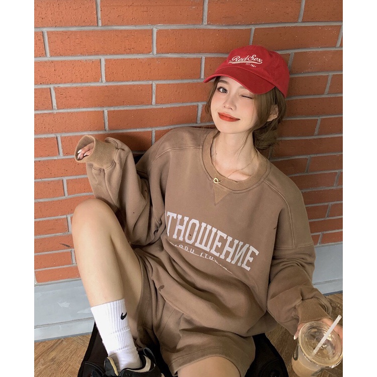 Set thể thao tay dài nỉ OTHO phom thụng ulzzang trẻ trung năng động 1st_clothes | BigBuy360 - bigbuy360.vn