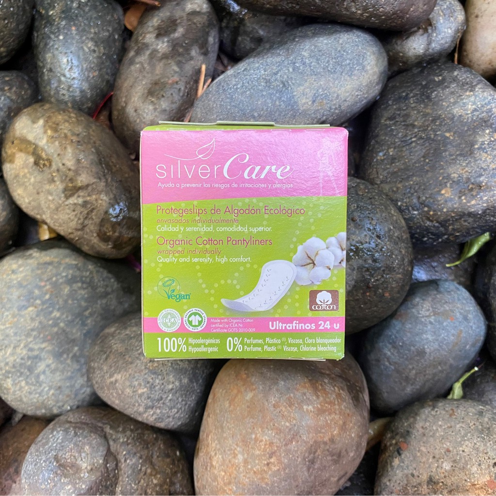 Băng vệ sinh hữu cơ hàng ngày siêu mỏng Silvercare hộp 24 miếng