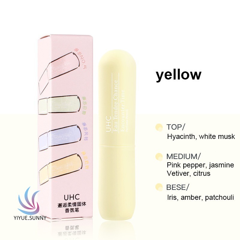 Fresh fragrance solid balm 0 alcohol fragrance long lasting fragrance lock fragrance back pocket portable student YUE