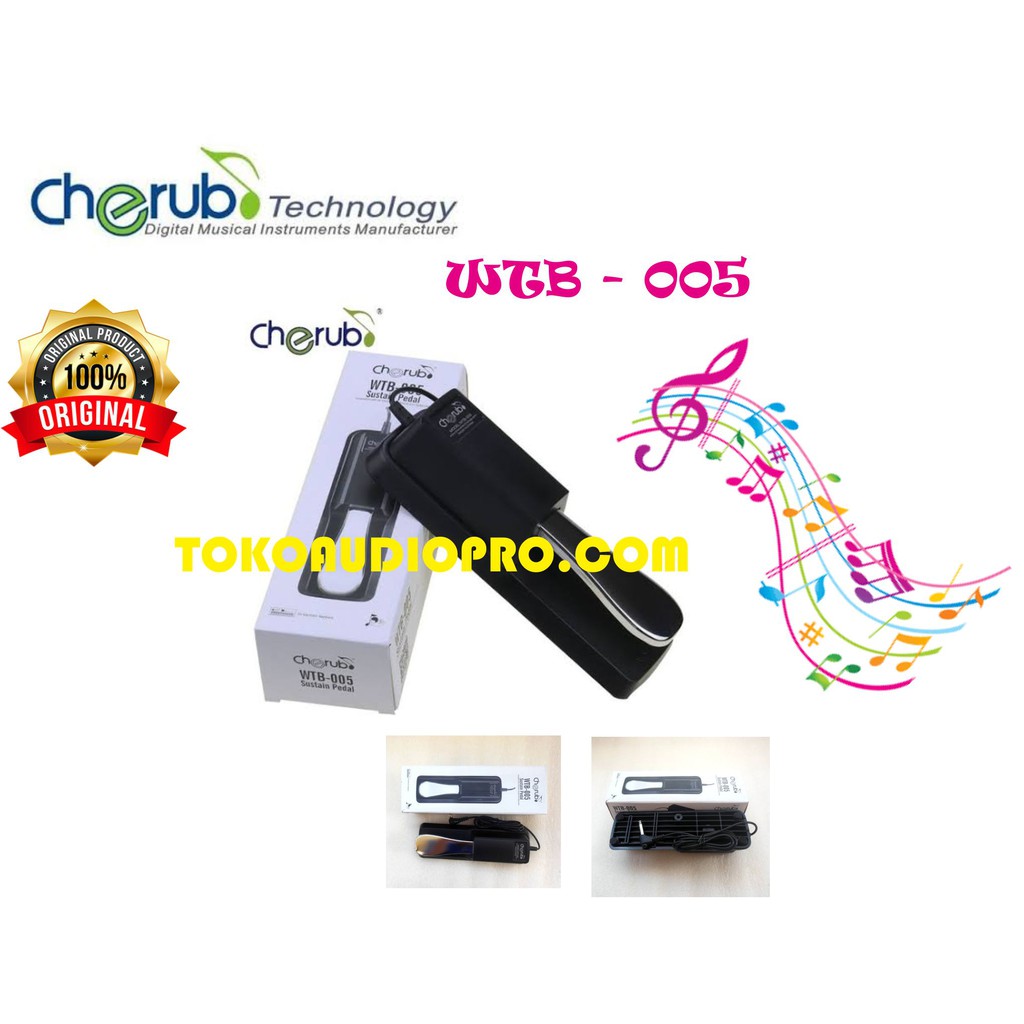 Bàn Đạp Cherub Wtb005 Wtb 005 Chuyên Dụng Cho Đàn Piano / Piano