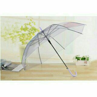 Ô dù trong suốt loại dày dặn