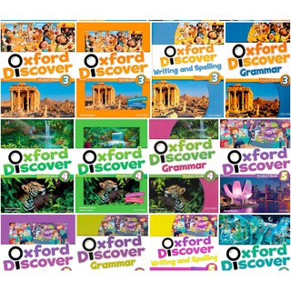 Combo oxford discover các level 1.2.3.4.5 - bộ 2q