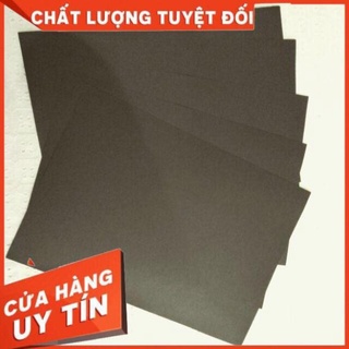 Set 10 tờ giấy bìa màu đen khổ a3/ a4