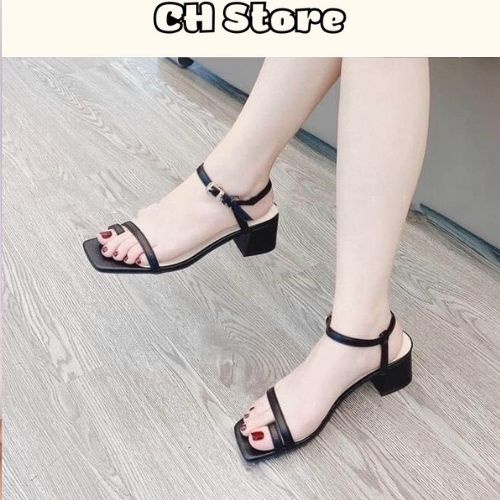 Sandal nữ xỏ ngón, dép quai hậu thanh lịch - Mã H11