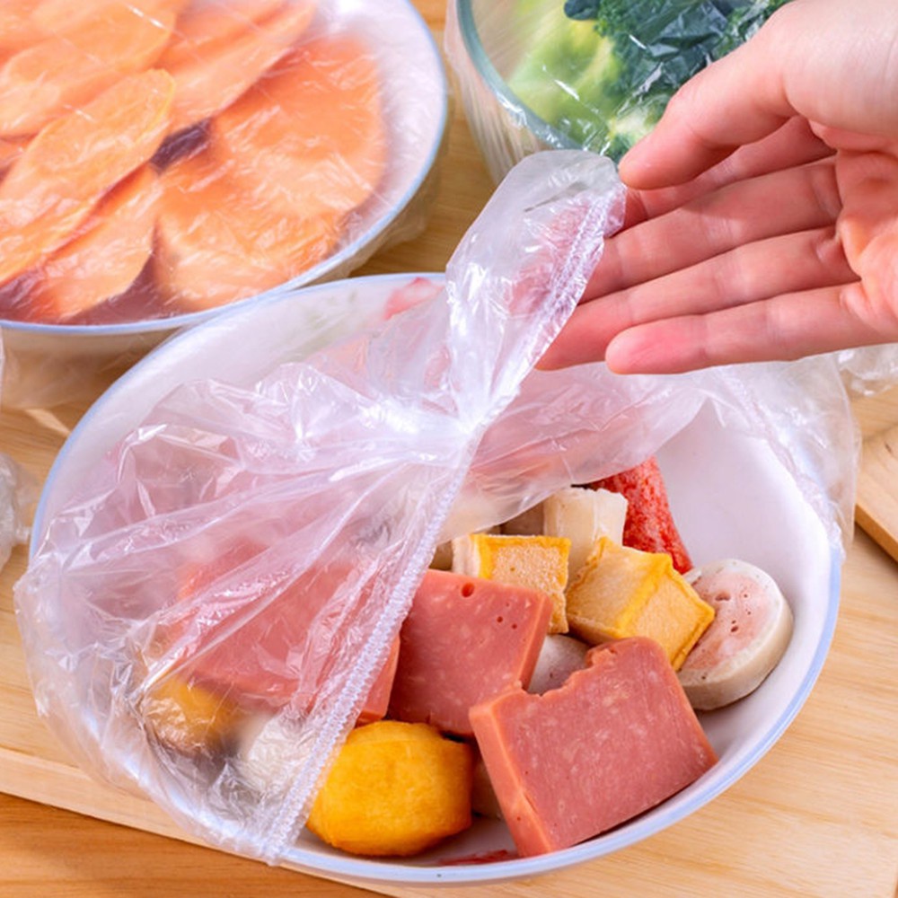 Set 100 Túi Nylon Bọc Bảo Quản Thực Phẩm