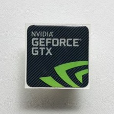 Miếng Dán Trang Trí Xe Nvidia Geforce Gtx