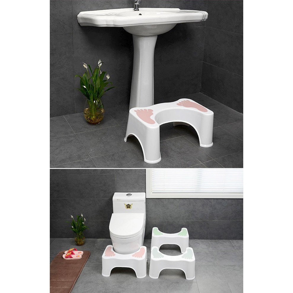 Ghế Kê Chân Toilet Chefman  - Ghế kê chân đi vệ sinh toilet chống táo bón Chefman