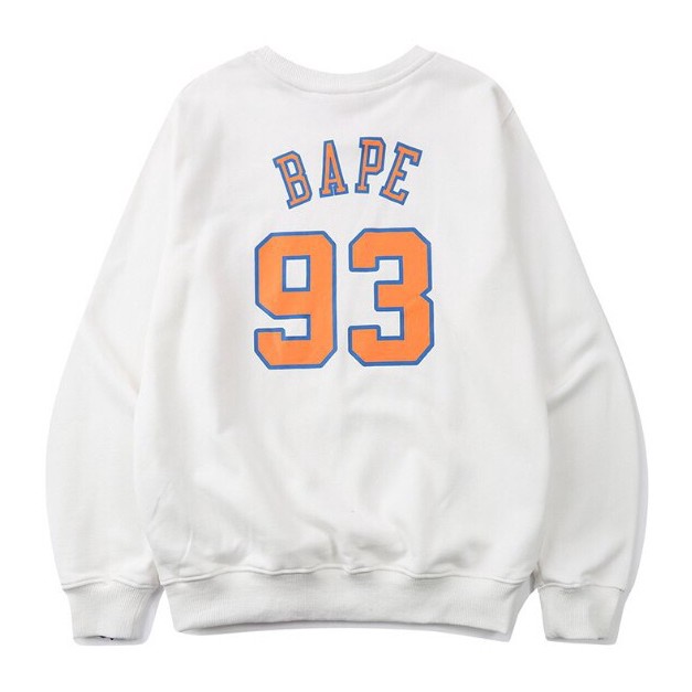 Áo Sweater họa tiết in chữ NEW YORK áo thun nỉ thu đông Nam Nữ