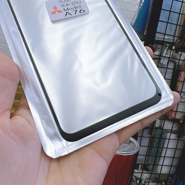 Kính ép OCA Oppo A76, bảo hành đổi trả.