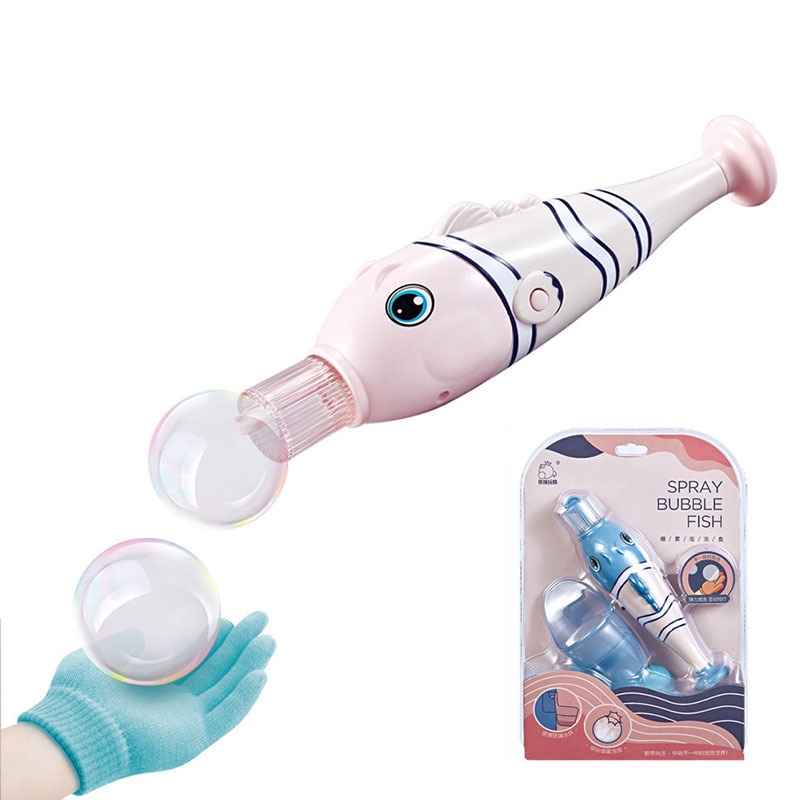 Máy thổi bong bóng tung hứng hình cá, thanh kiếm thân thiện RedTech.