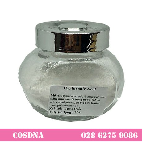 Hoạt chất cấp ẩm chuyên sâu Hyaluronic Acid (HA)
