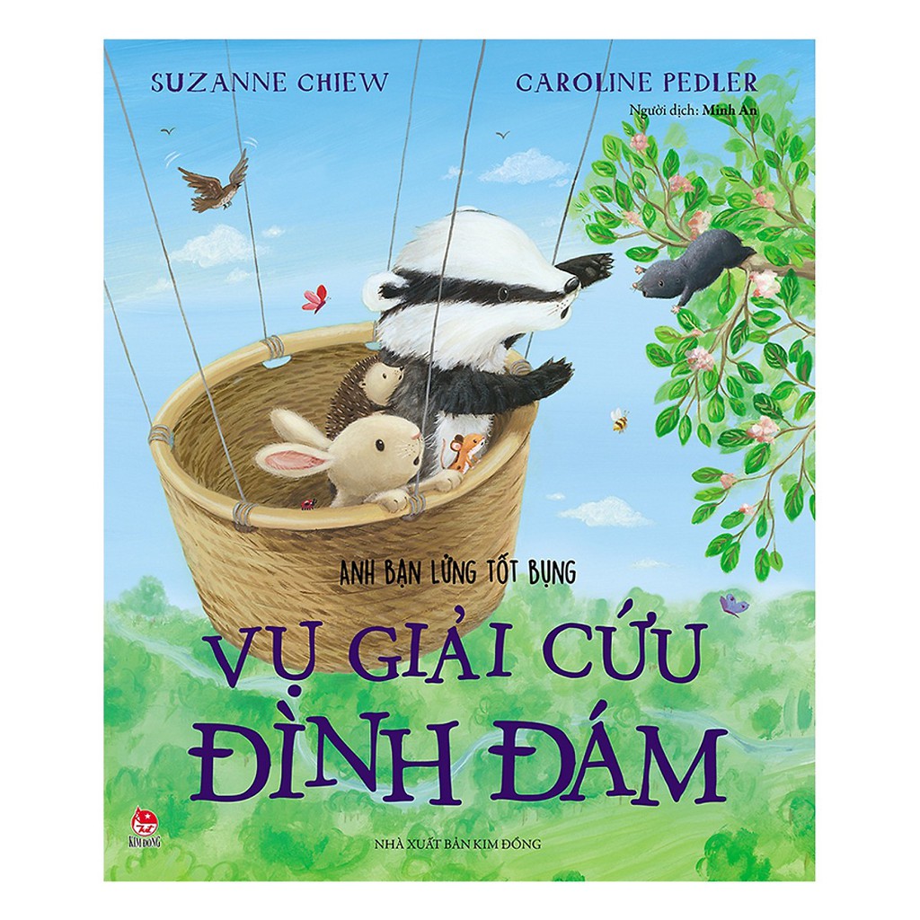 Sách - Anh Bạn Lửng Tốt Bụng: Vụ Giải Cứu Đình Đám | BigBuy360 - bigbuy360.vn