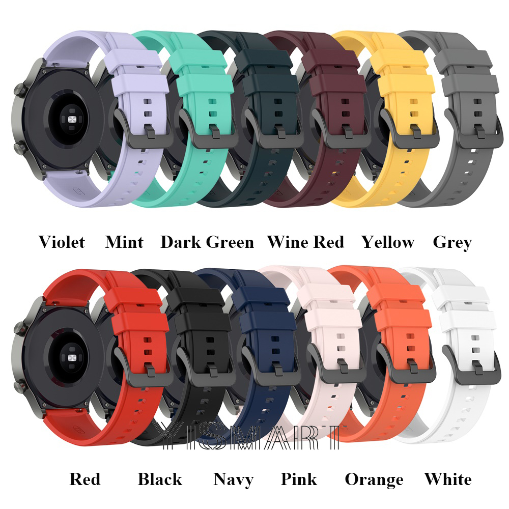 22MM Soft Silicone Strap for Huawei Watch GT 2 Pro Wristband Watchband for Huawei gt2 Pro Band Bracelet Replaceable accessories