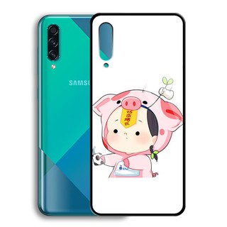 [FREESHIP ĐƠN 50K] Ốp Lưng Samsung Galaxy A50S - mặt Kính Cường Lực - 03069 7876 LITTLEBOY02