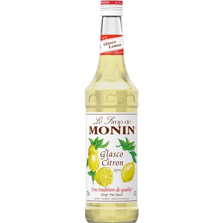 Siro Chanh vàng Monin (Glasco Citron Lemon syrup) - chai 700ml