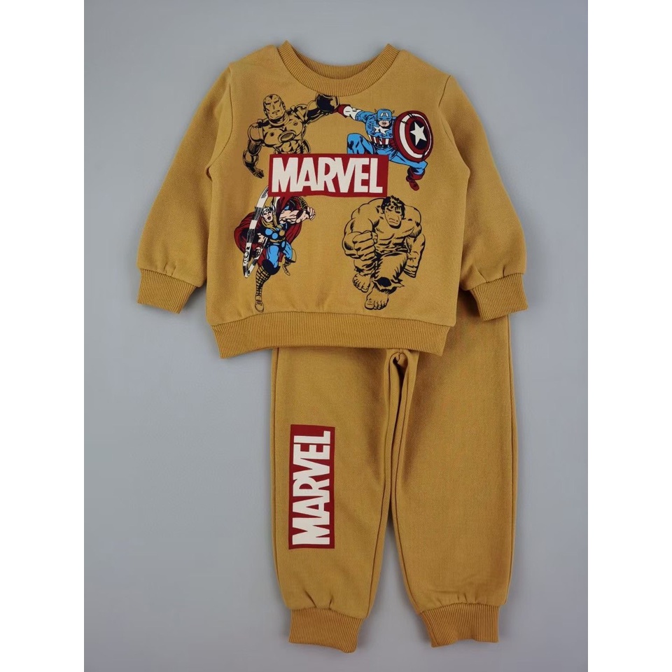 Bộ Nỉ Cho Bé Trai Bé Gái xuất dư H'M' cho Bé 2-6 tuổi  - MINKIDS