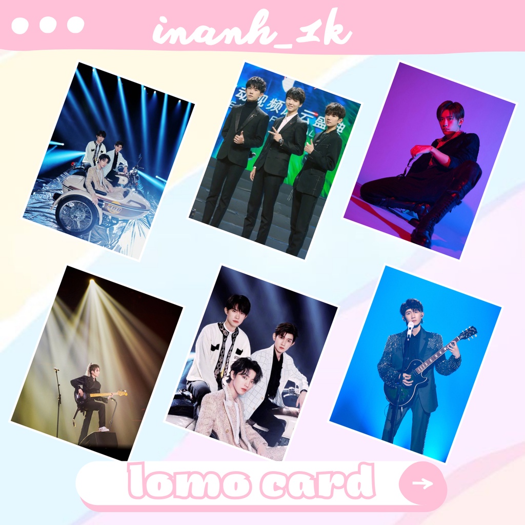 LOMO CARD TF BOYS (72ảnh)
