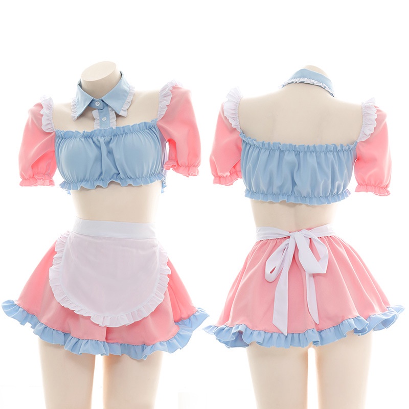 Set Đồ Ngủ Cosplay Cô Hầu Gái Dễ Thương Quyến Rũ Hàng Cao Cấp CP27 CICI BONITA HCM