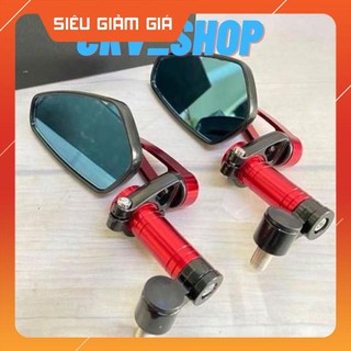 Gương CRG ❤️𝑭𝑹𝑬𝑬𝑺𝑯𝑰𝑷❤️  Kính Chiếu Hậu CRG Chân Gương Xe Máy CNC