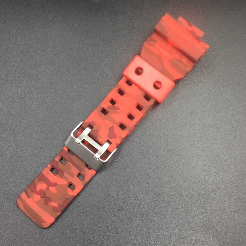 Dây đeo đồng hồ cao su ngụy trang dành cho Casio G-shock GA-110 100 120 GD120