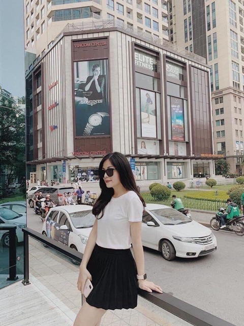 Chân váy xếp ly ngắn cạp cao | BigBuy360 - bigbuy360.vn