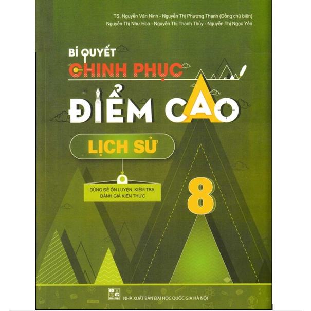 Sách Bí quyết chinh phục điểm cao Lịch sử 8