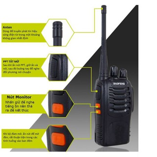 combo 2 Máy bộ đàm Baofeng BF888S,,,