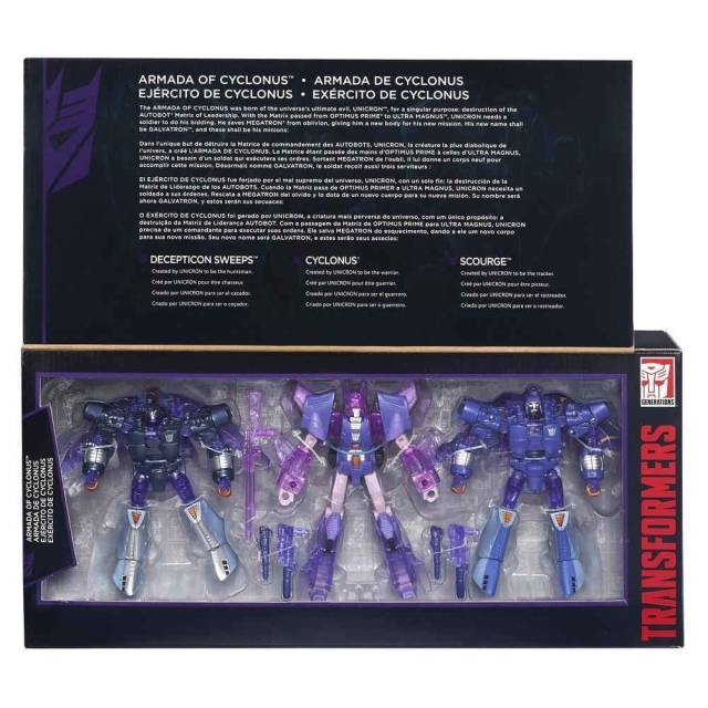 bộ 3 Robot biến hình Transformer Generations Cyclonus