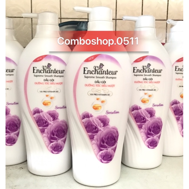 Dầu gội Enchanteur 650g dầu gội dưỡng tóc siêu mượt