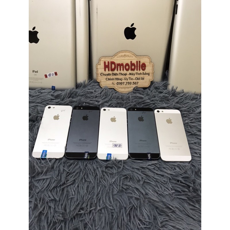 Cam kết chính hãng - điện thoại iphone 5 quốc tế