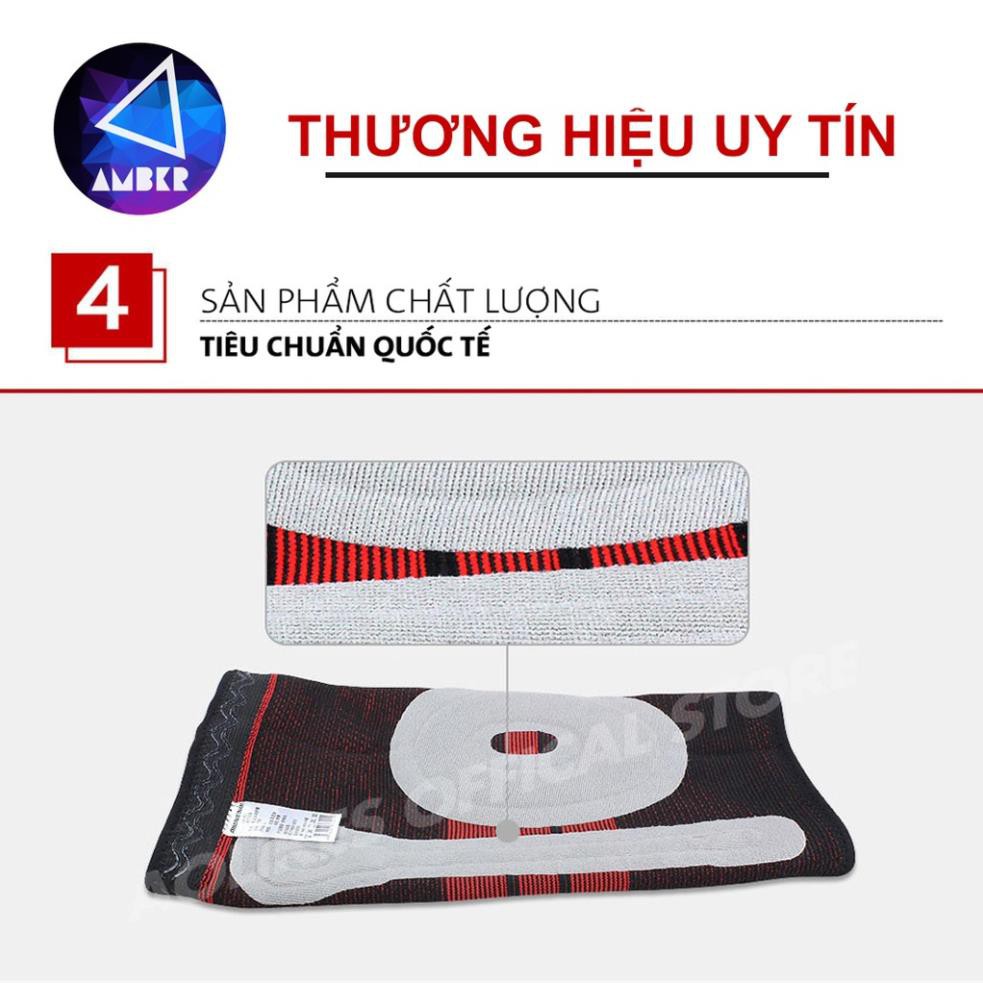 ⚡ HÈ HOT [𝐒𝐀𝐋𝐄 27-3] Đai Bảo Vệ Khớp Gối Amber Đệm Silicon Cao Cấp (1 Đôi) [ XIÊU RẺ] new : new . 2020 . [ NEW 2020] .