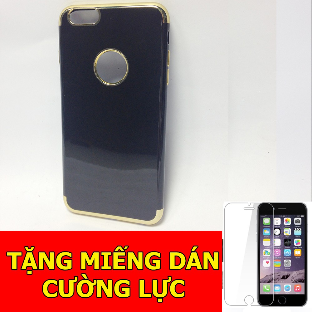 Ốp dẻo JB6 mặt bóng dành cho iPhone6 plus + tặng 01 miếng dán cường lực