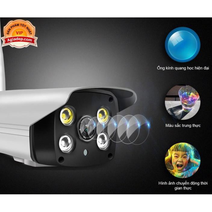 Camera wifi giám sát ngoài trời chống nước camhi 720p - Loại xịn độ bền cao Teppi 16