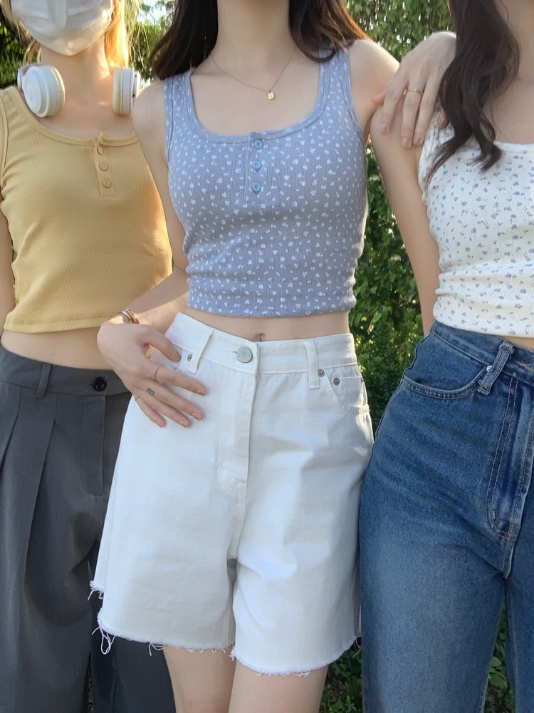 Áo Hai Dây Bó Sát In Hoa Thời Trang Mùa Hè 51834