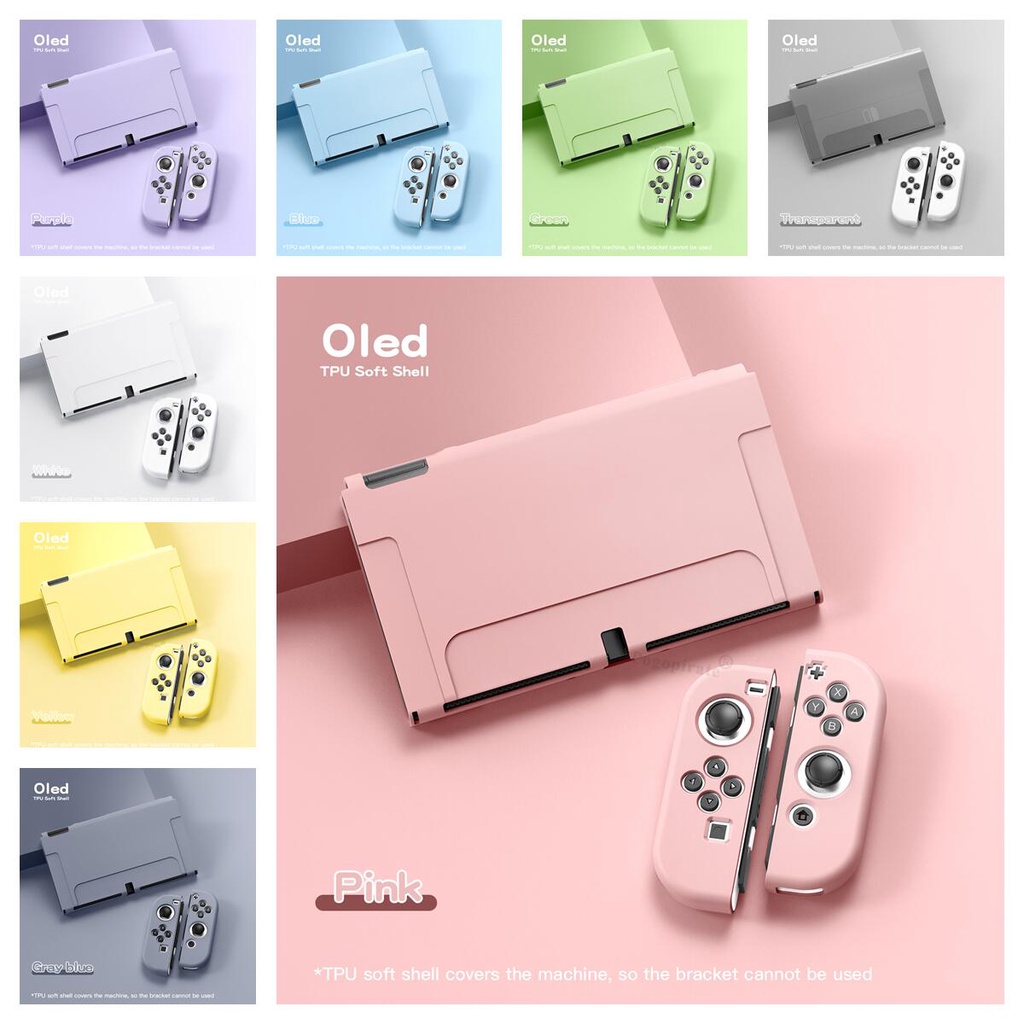 Ốp TPU mềm bảo vệ tay cầm chơi game Nintendo Switch OLED chất lượng
