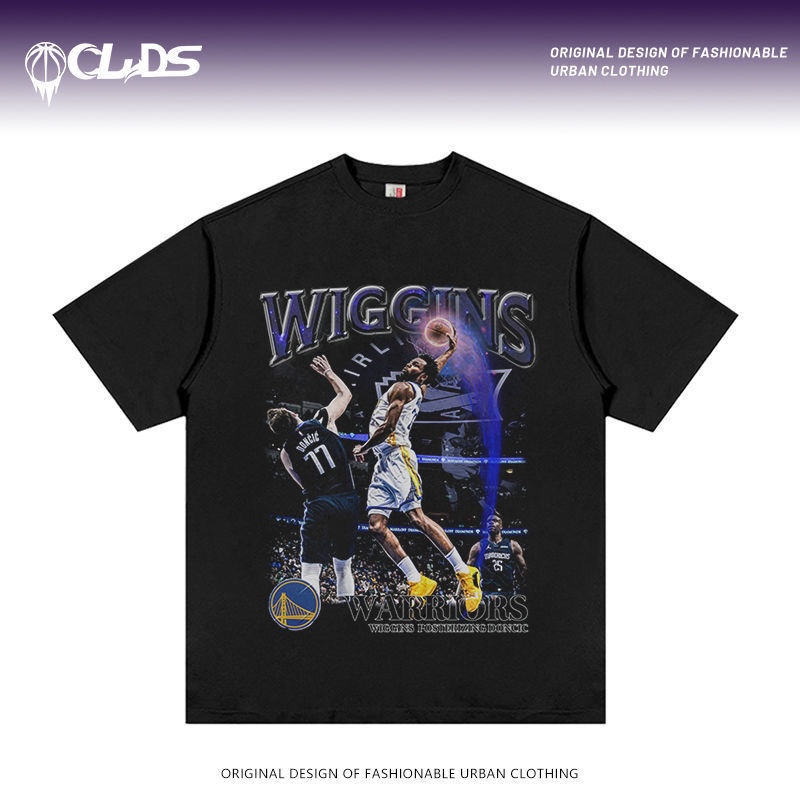 Áo Thun Bóng Rổ Tay Ngắn Nba Vikins Buckle Dongcheqi Phong Cách Đường Phố Mỹ Dành Cho Nam Và Nữ