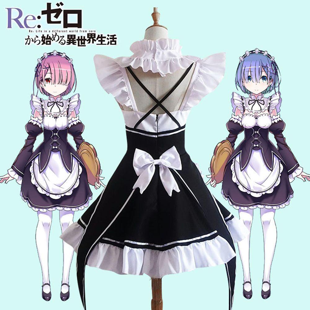 Đầm Hóa Trang Nhân Vật Hoạt Hình Rem Ram Trong Re: Different World