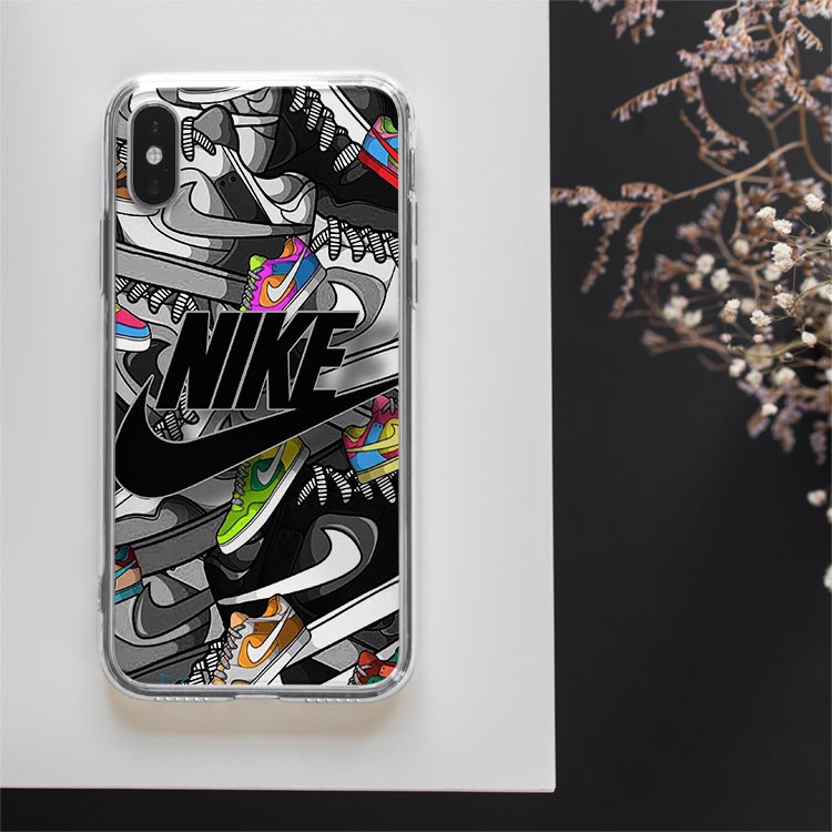 Ốp điện thoại dẻo màu sắc nike hiệu cá tính Iphone 7/8/8Plus/X/Xs/Xs Max/11/11 Promax/12/12 Promax NIKPOD00154