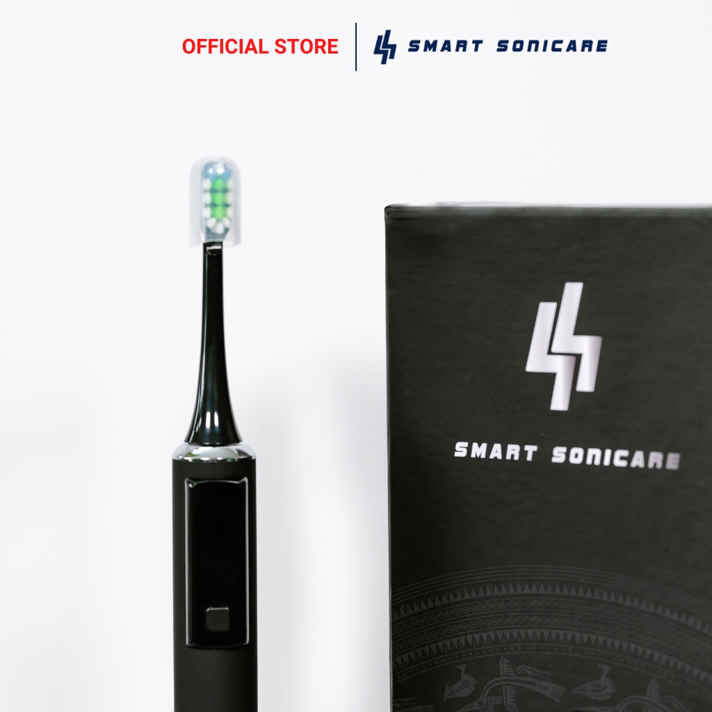 Đầu bàn chải thay thế cho bàn chải điện Smart Sonicare SS01-làm sạch mảng bám, diệt vi khuẩn