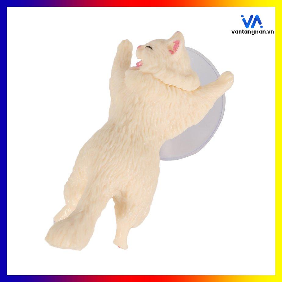 Giá đỡ điện thoại mèo con siêu dễ thương, giá đỡ điện thoại đa năng,hình mèo dễ thương có giác hút