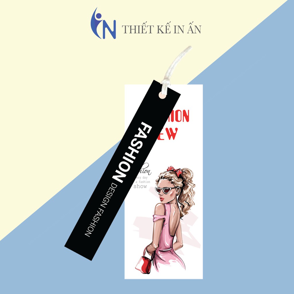 SET bộ 2 NHÃN MÁC TAG QUẦN ÁO giúp nâng cao thương hiệu cho shop -  set 100 bộ - mẫu 10